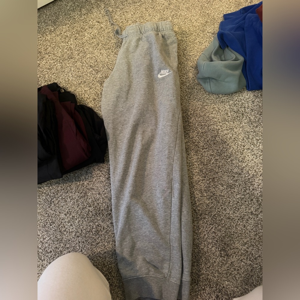 Nike womens Gray Sweatpants